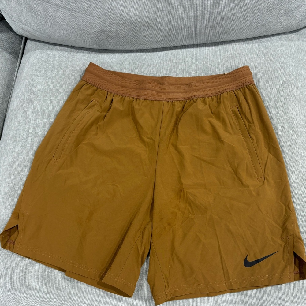 Nike Men's Athletic Shorts in Brown